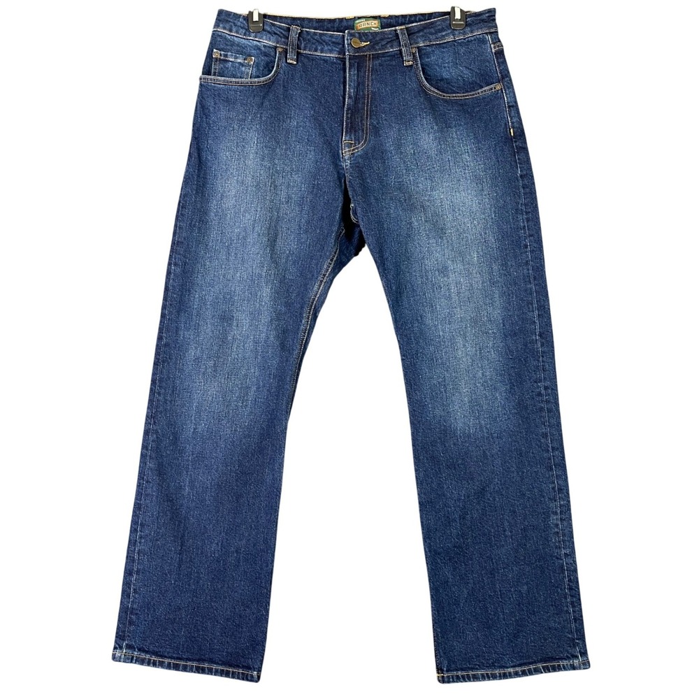 Tecovas Mens Dark Wash Straight Leg Denim Jeans Size 36x30 Workwear Cowboy